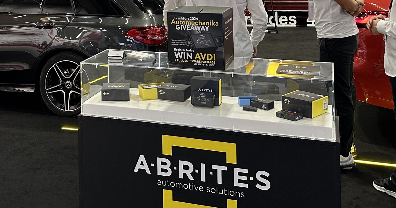 Automechanika Fankfurt 2024 ABRITES AVDI raffle